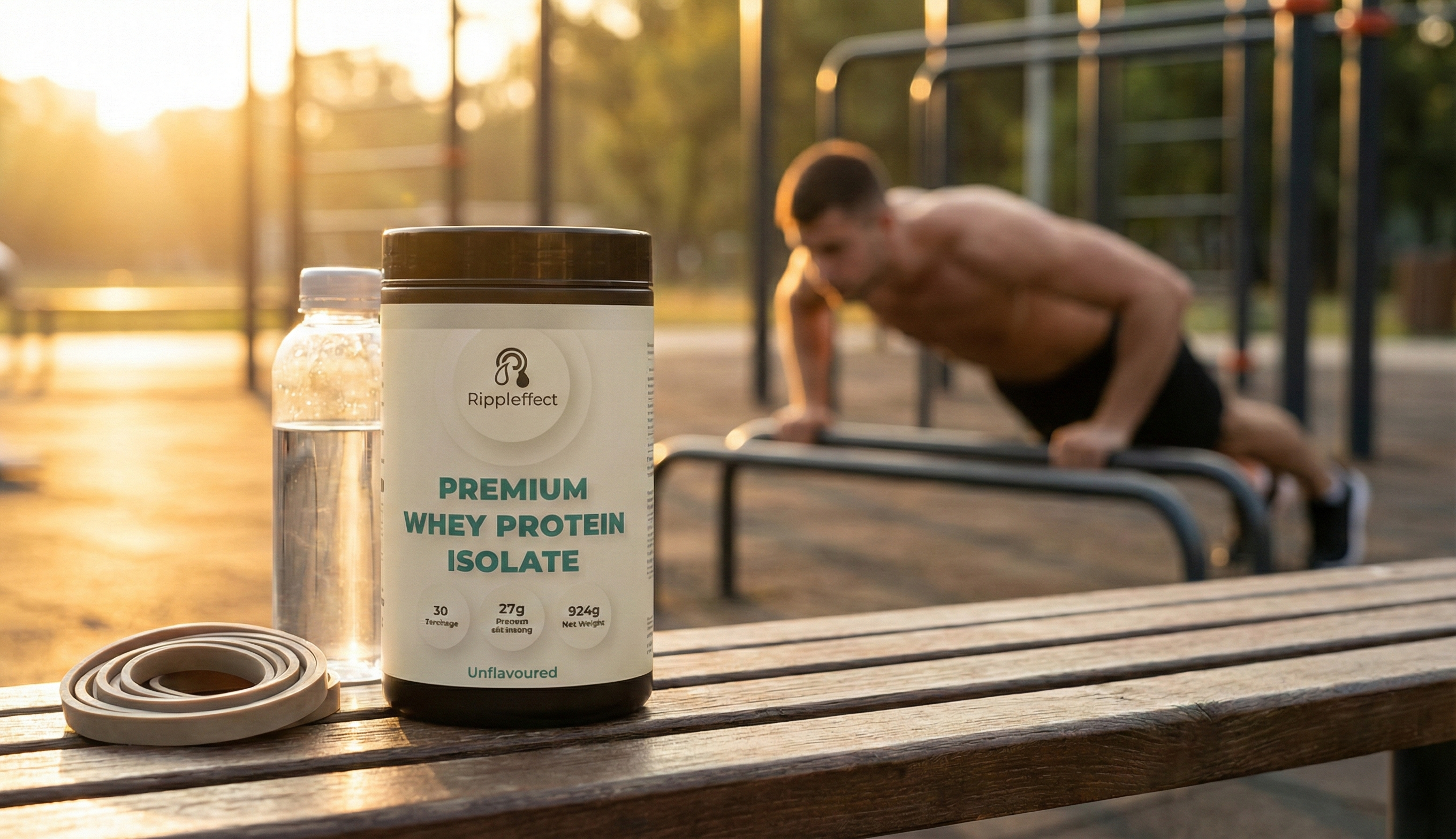 REP Athlete with Protein